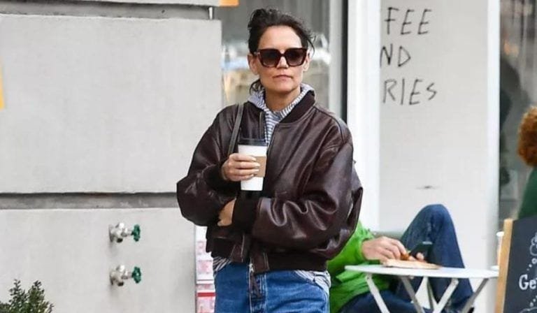 Katie Holmes llevó la tendencia de las supermodelos