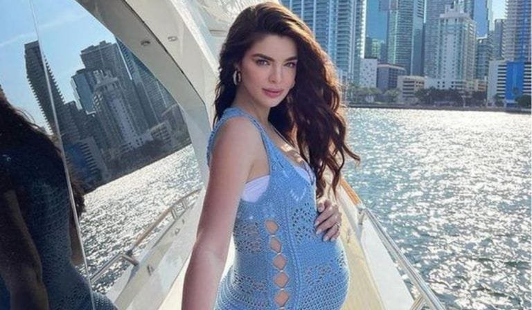 La pancita de embarazo de Nadia Ferreira