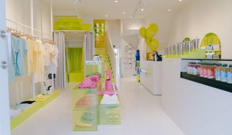 Lacoste anima Ibiza con regreso tienda verano