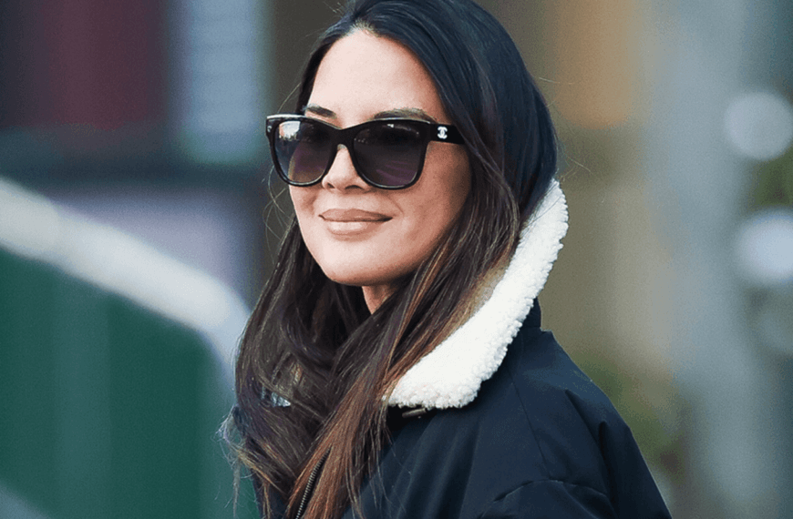 El estilo relajado de Olivia…