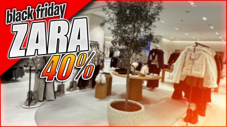 Novedades Zara: Black Friday