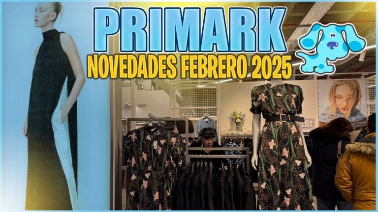 Novedades Invierno 2025 en Primark: Nueva Colección de Ropa