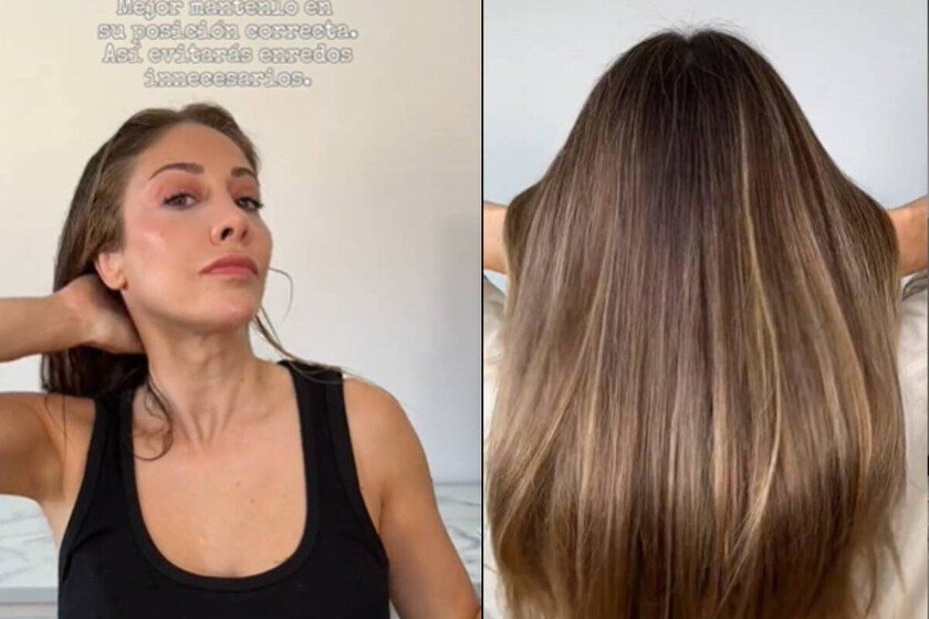 Así puedes desenredar el cabello con el propio secador