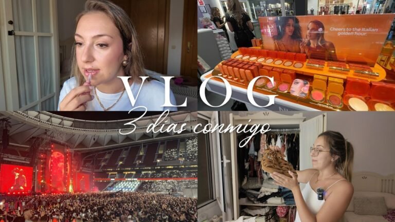 3 DÍAS CONMIGO:  Maquillaje, Kiko Milano,  Concierto y Haul Shein