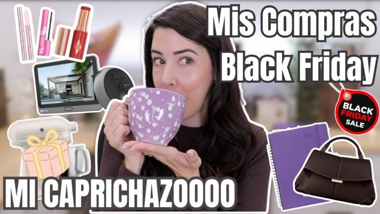 Mis compras de Black Friday… ¡Me pasé!