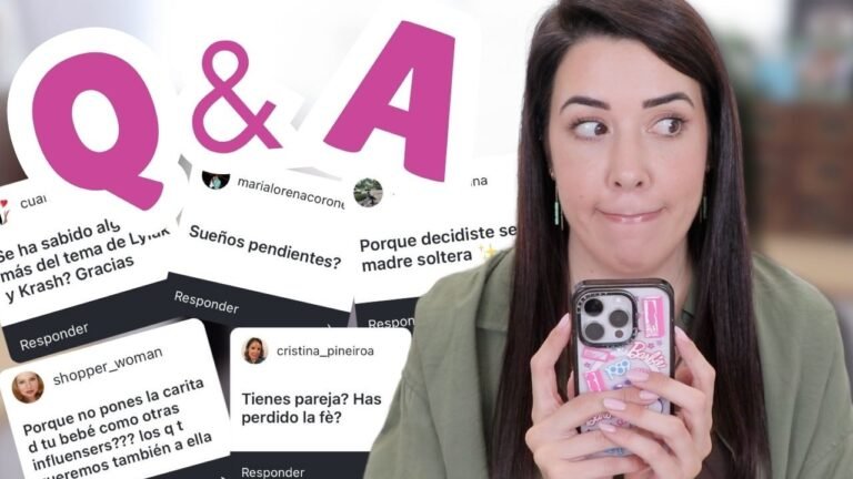 Preguntas y Respuestas: ¿Pareja? ¿Cambio en la Cara? ¿Bebé 2? ¿Lylak?