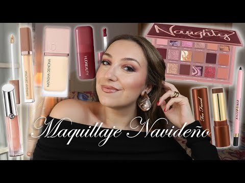 Maquillaje Navideño de Alta Gama: ¡Elegante y Extravagante!