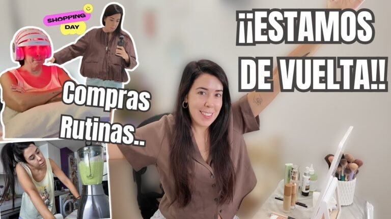 REGRESO a la REALIDAD: rutina y COMER BIEN