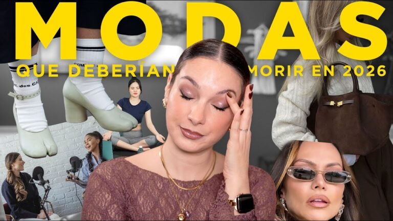 Modas que deberían acabar en 2026