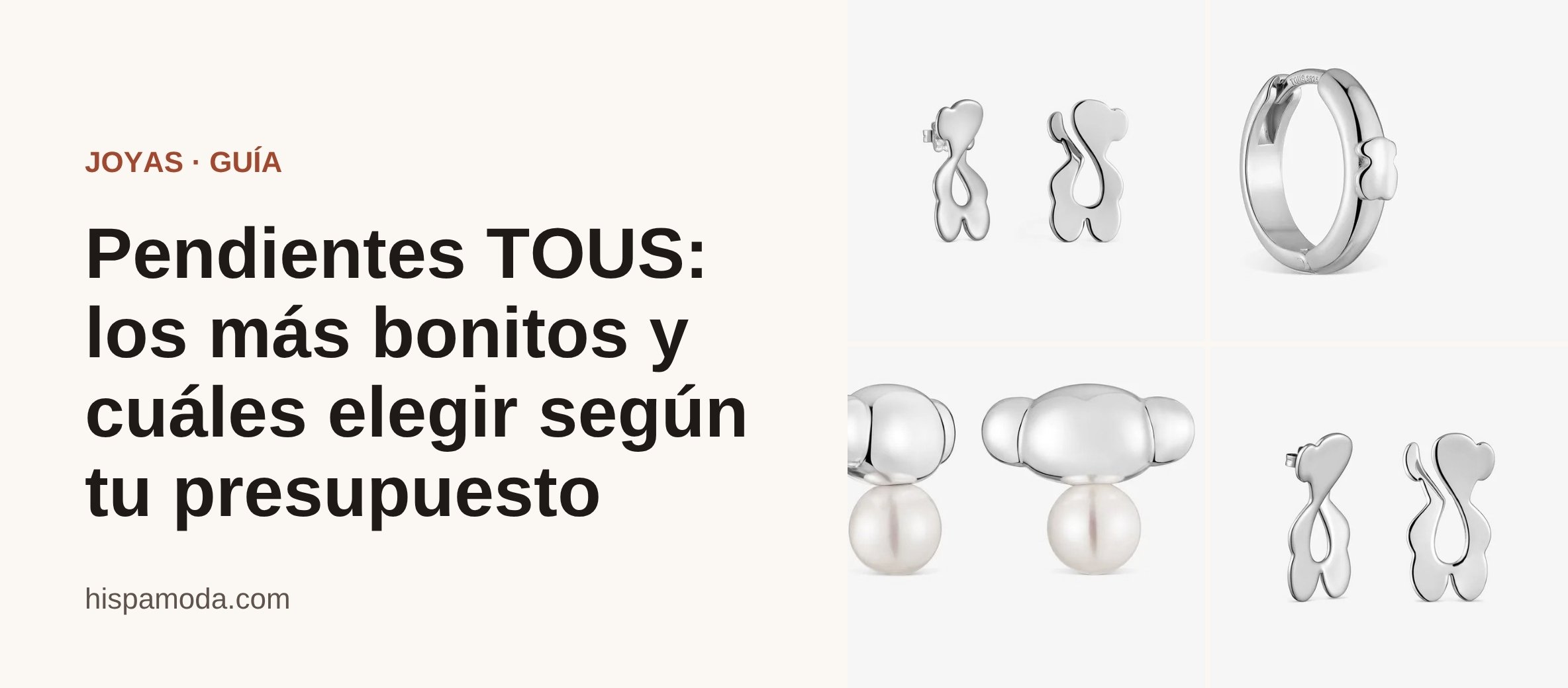 Portada: Pendientes TOUS: los más bonitos y cuáles elegir según tu presupuesto