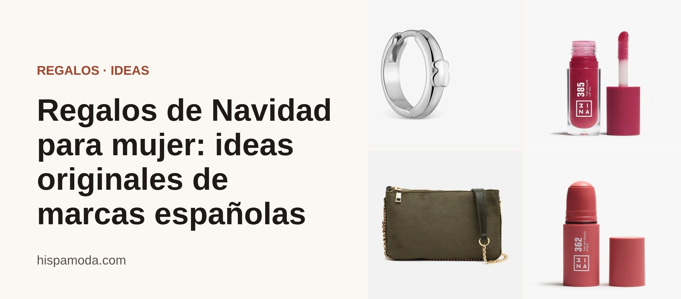 Portada: Regalos de Navidad para mujer: ideas originales de marcas españolas