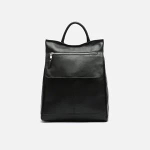 Mochila antirrobo Damier de Misako, en negro