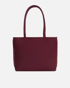Bolso shopper grande Tonba de Misako, en burdeos