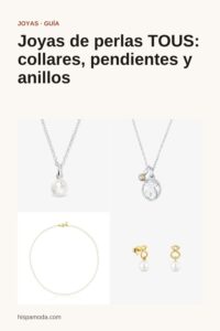 Pin de Pinterest: Joyas de perlas TOUS: collares, pendientes y anillos