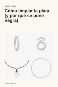 Pin de Pinterest: Cómo limpiar la plata (y por qué se pone negra)