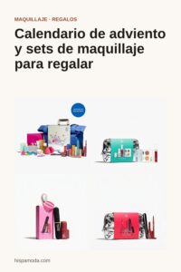 Pin de Pinterest: Calendario de adviento y sets de maquillaje para regalar
