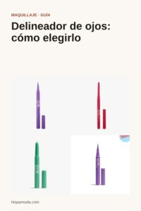 Pin de Pinterest: Delineador de ojos: cómo elegirlo