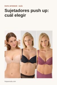 Pin de Pinterest: Sujetadores push up: cuál elegir