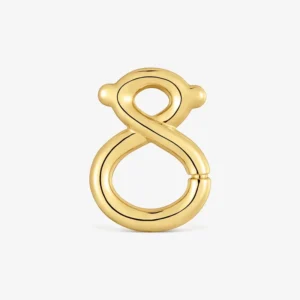 Colgante con baño de oro 18 kt sobre plata TOUS Infinity