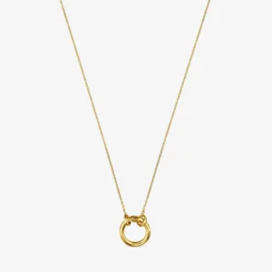 Collar pequeño TOUS Hold con baño de oro de 18 kt sobre plata