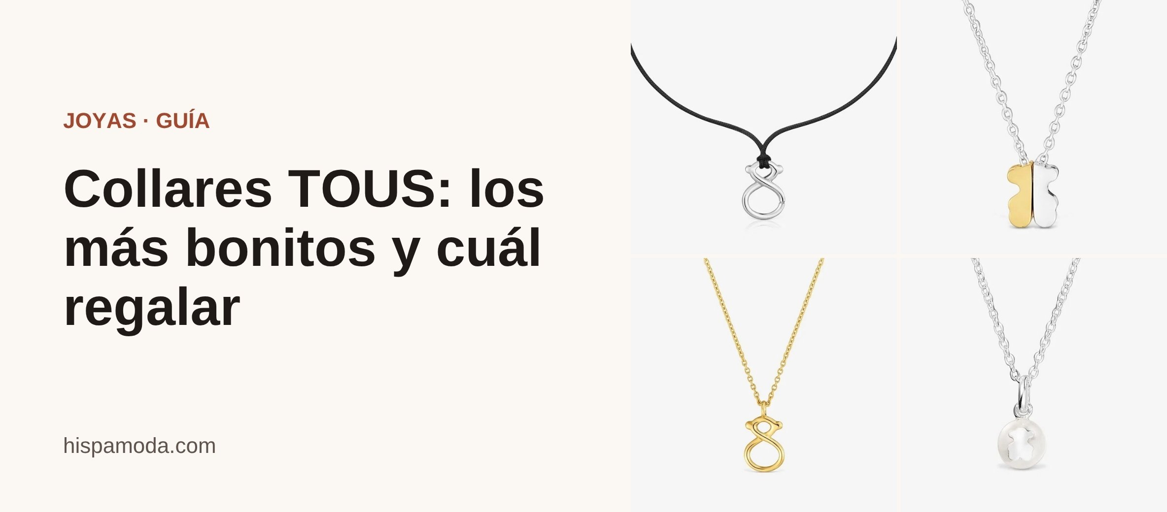 Portada: Collares TOUS: los más bonitos y cuál regalar