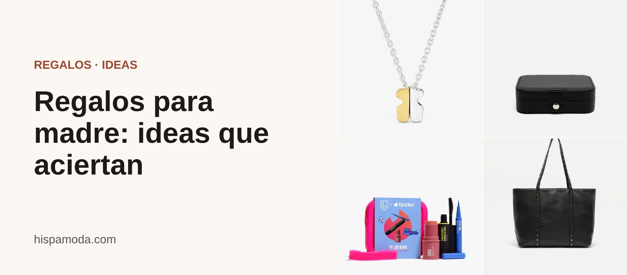 Portada: Regalos para madre: ideas que aciertan