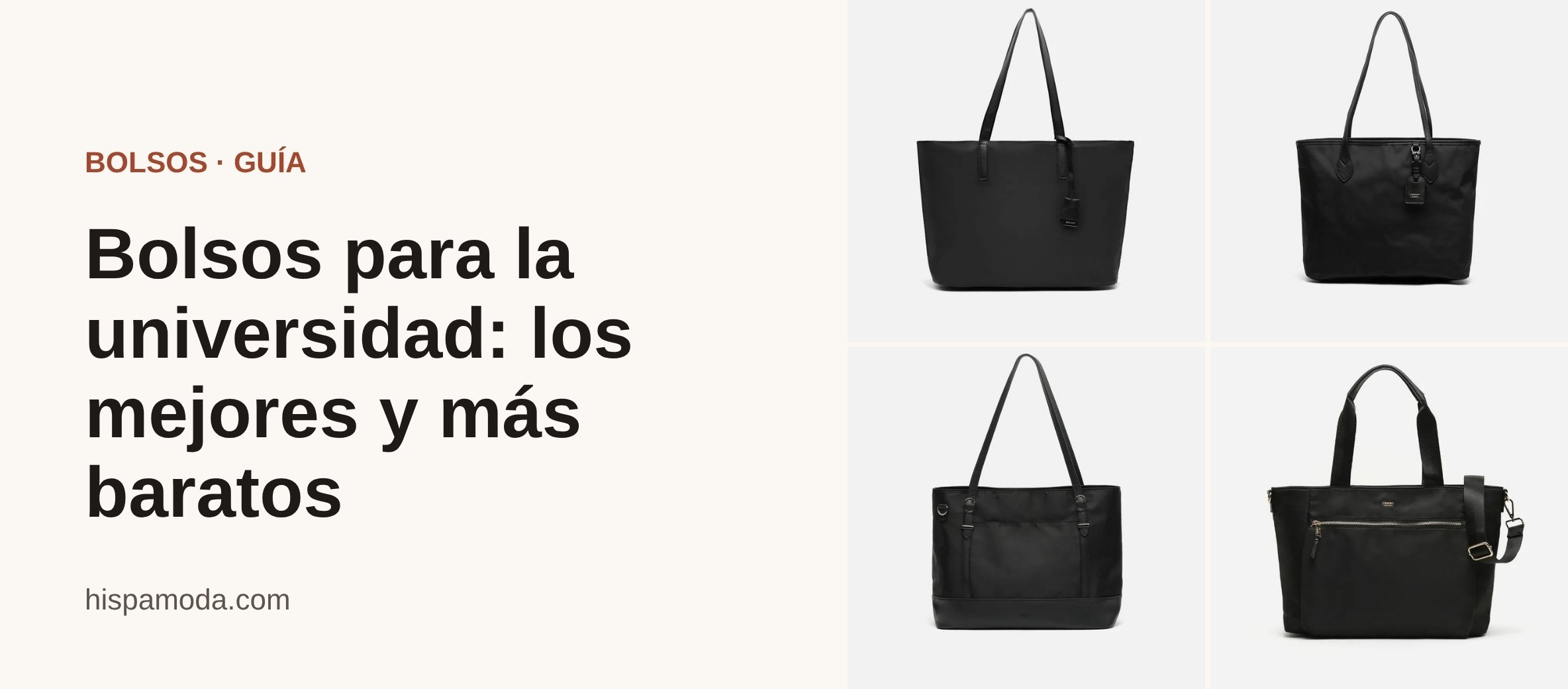 Portada: Bolsos para la universidad: los mejores y más baratos