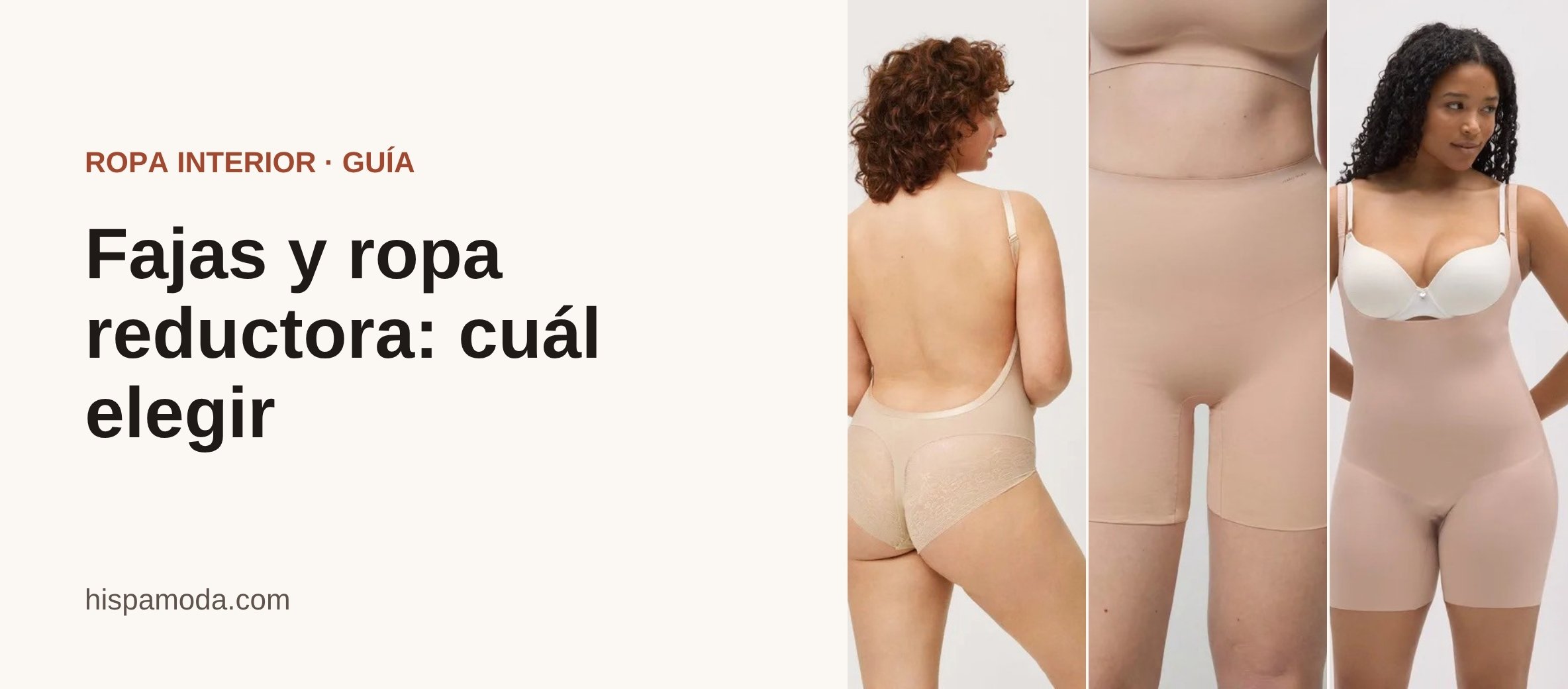 Portada: Fajas y ropa reductora: cuál elegir