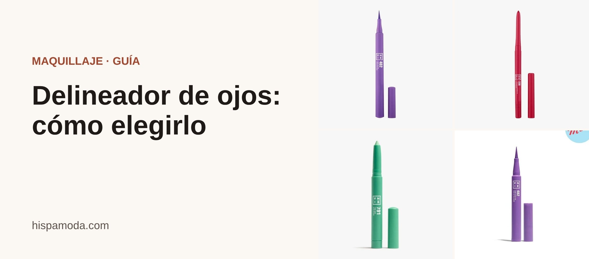 Portada: Delineador de ojos: cómo elegirlo